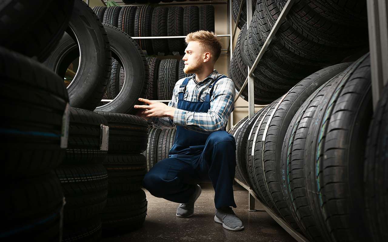 Что скрывается за красными и желтыми точками на шинах