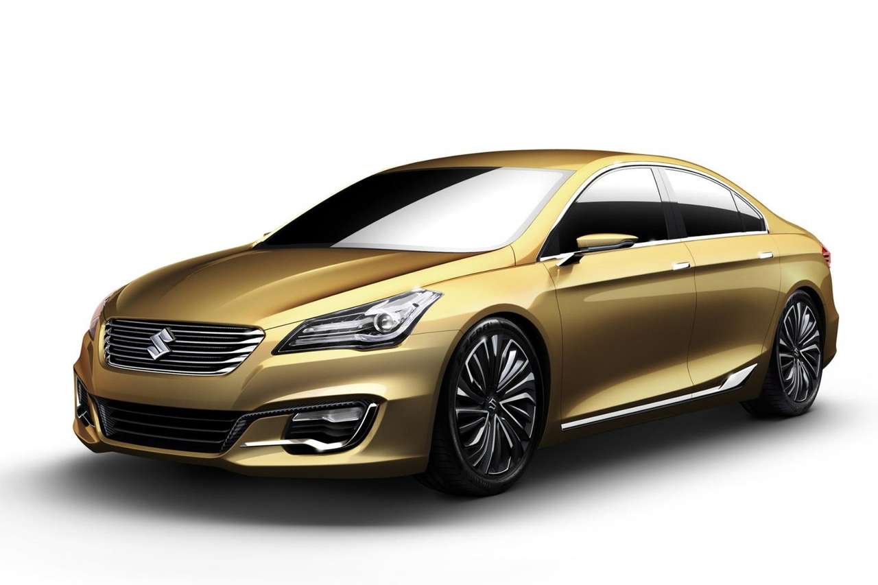 Появились первые изображения нового седана Suzuki