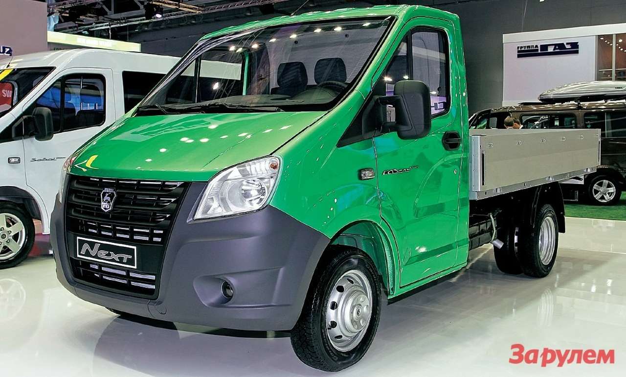 Мировая премьера – «Газель» второго поколения. Первые «нексты» будут с грузовой платформой. В этом секторе коммерческих машин доля ГАЗа наивысшая – 85%.
