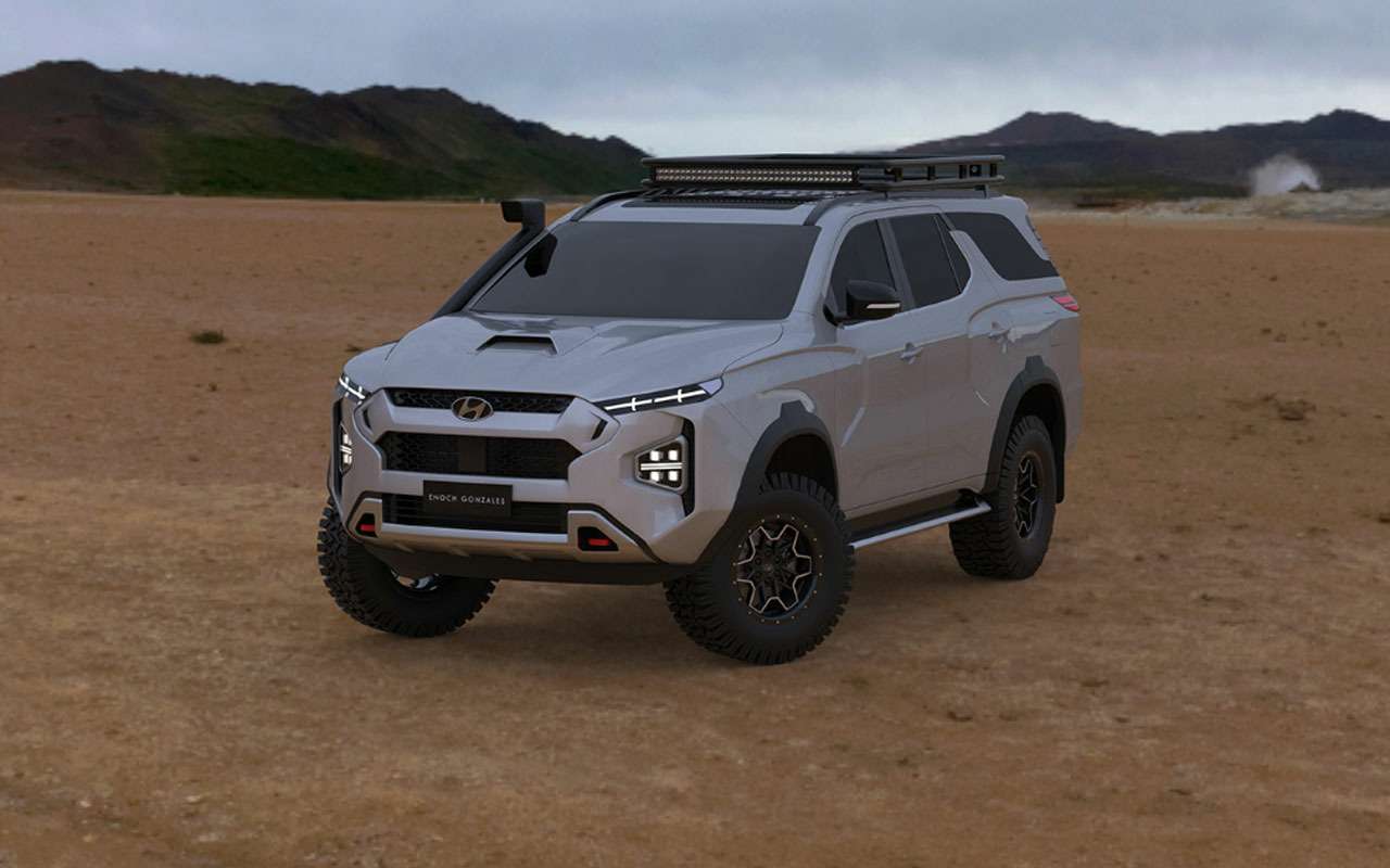 Рамный внедорожник Hyundai: вот как он мог бы выглядеть