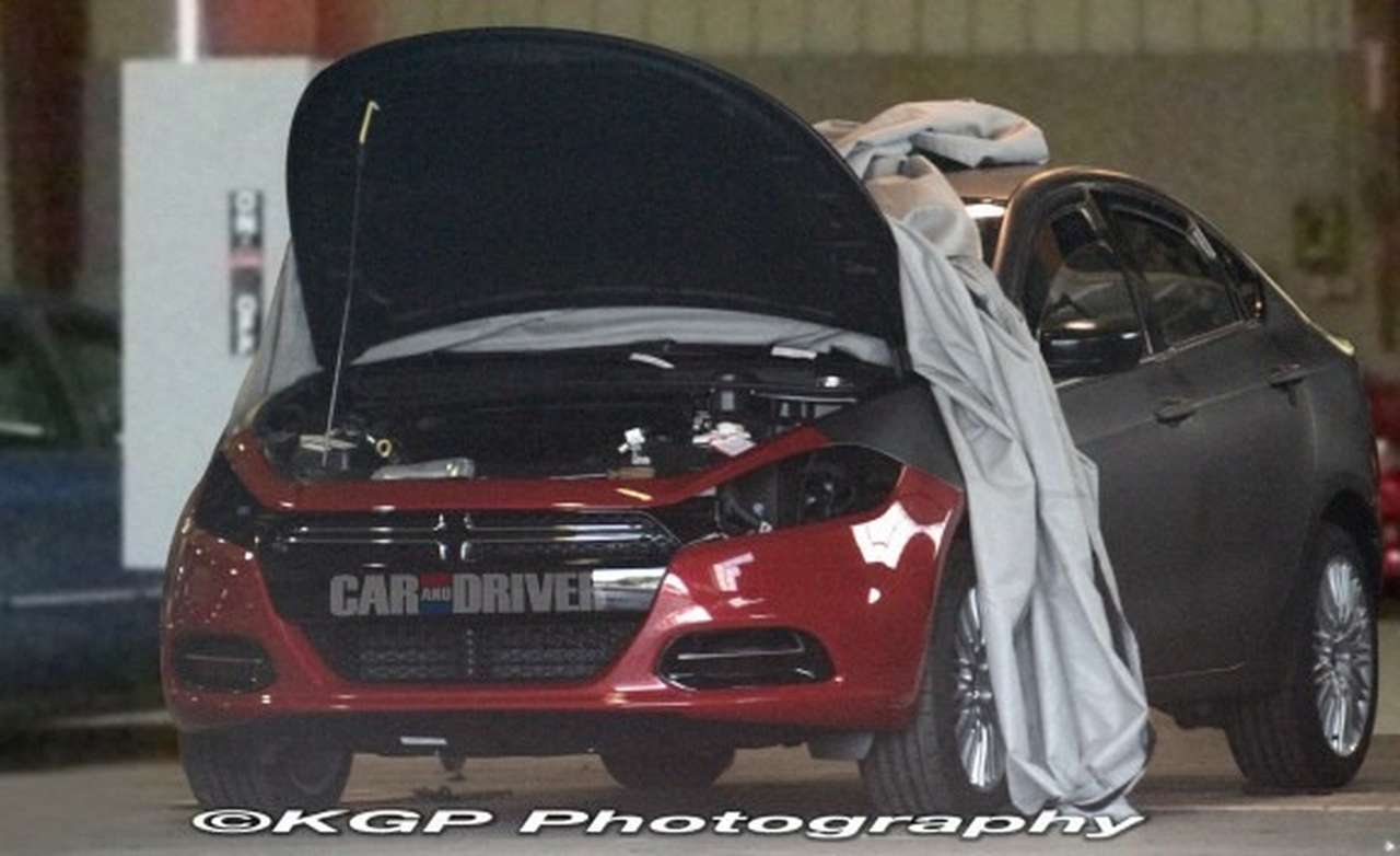 Новый компакт от Dodge попал в объектив фотокамер