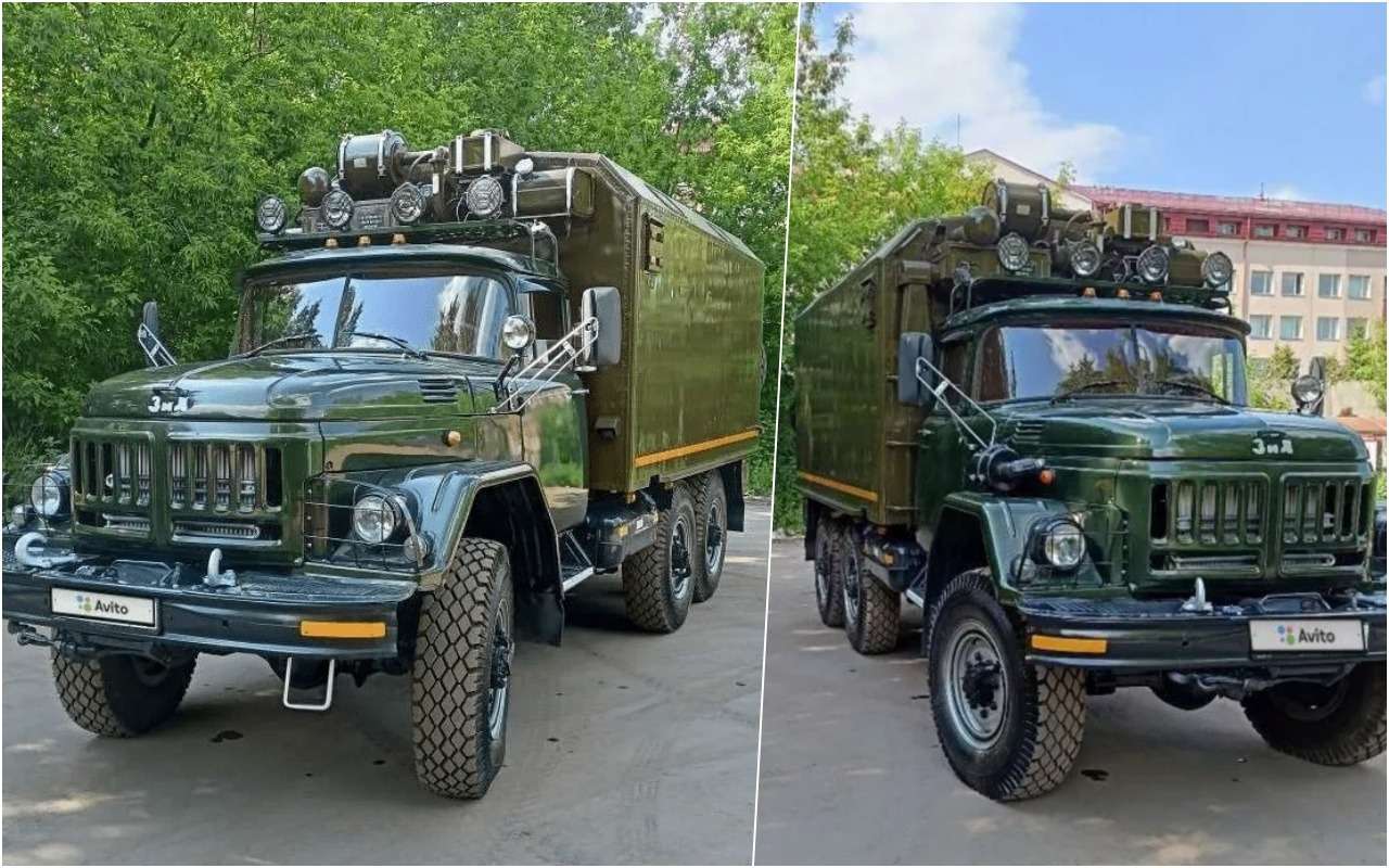 Продается необычный ЗИЛ 131 – да в нем жить можно!