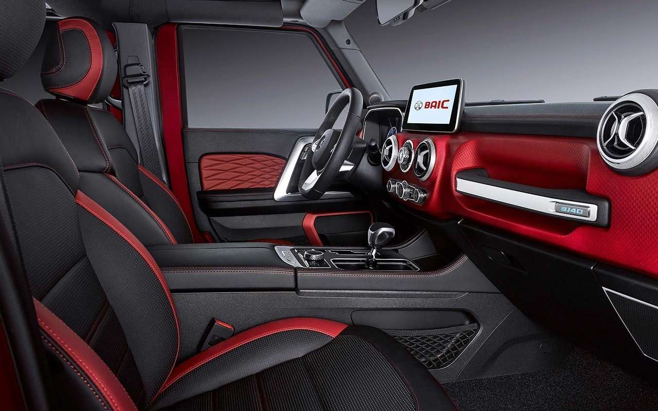 Интерьер BAIC BJ40