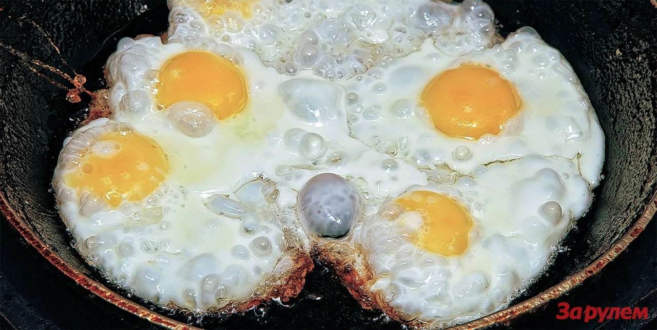 Расход масла: сковородка в цилиндре