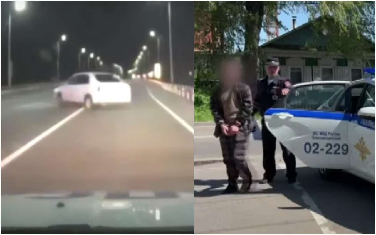 Дерзкая погоня в Приамурье: лихач восемь раз выехал на встречку! (видео)