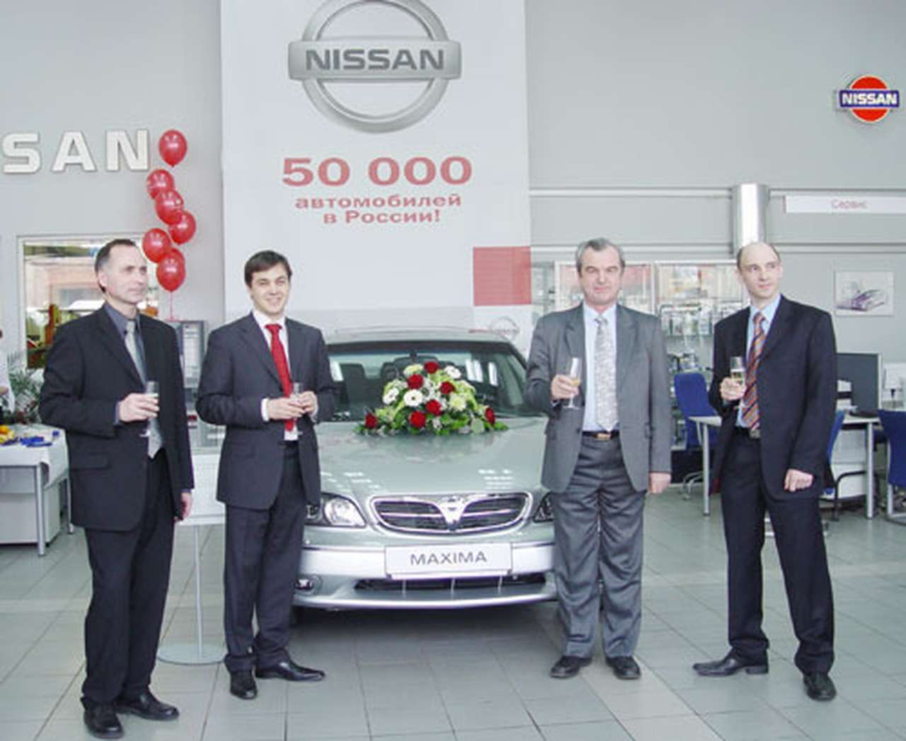 Nissan продал в России 50 тысяч машин