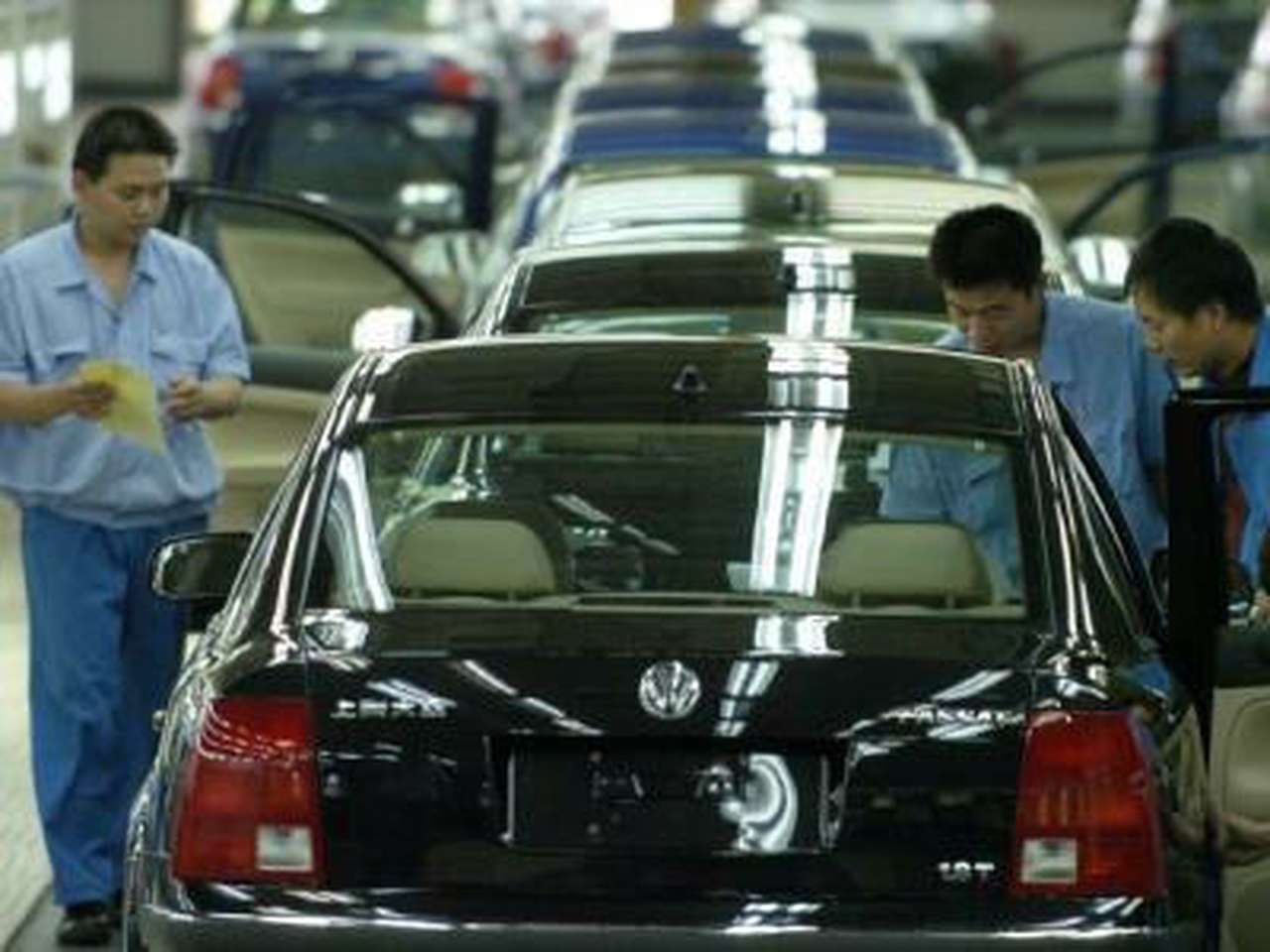 VW заложил в Китае новый завод моторов