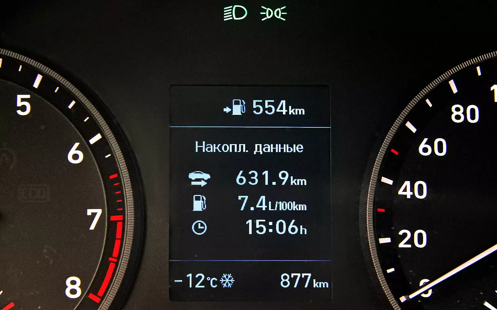 Скачет расход топлива на бортовом компьютере соляриса - 80 фото