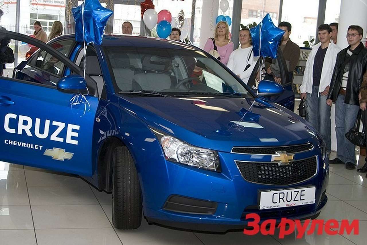 Презентация Chevrolet Cruze в BLOCK