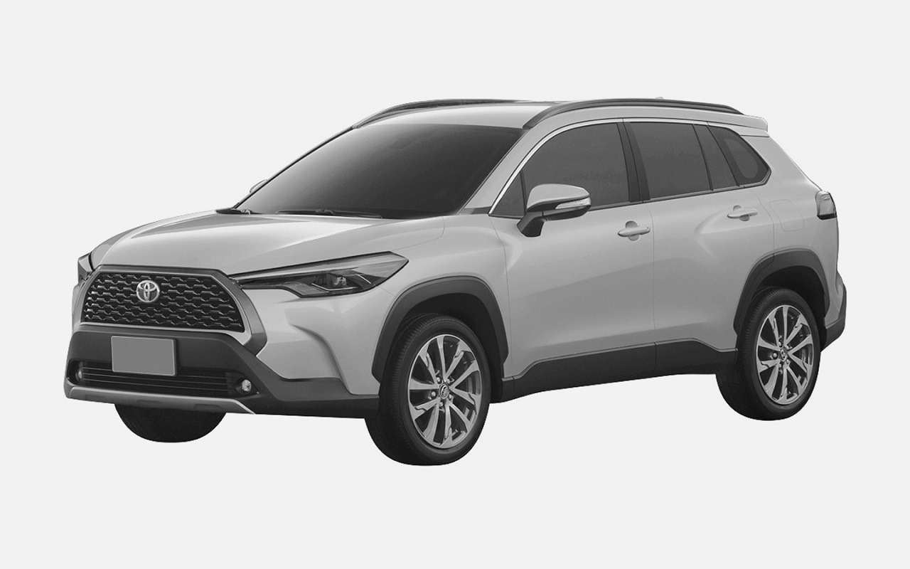 Toyota запатентовала в России кроссовер Corolla Cross