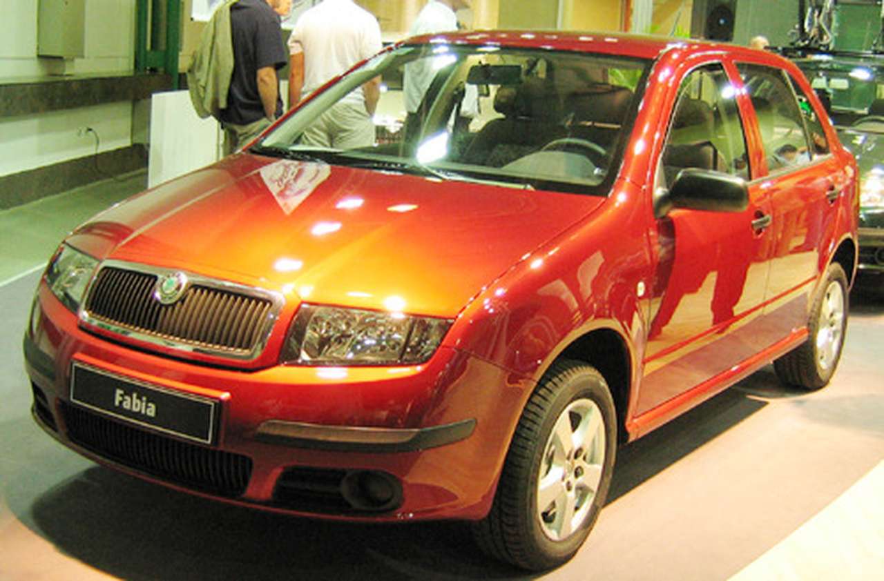 Skoda Fabia подверглась фейслифтингу