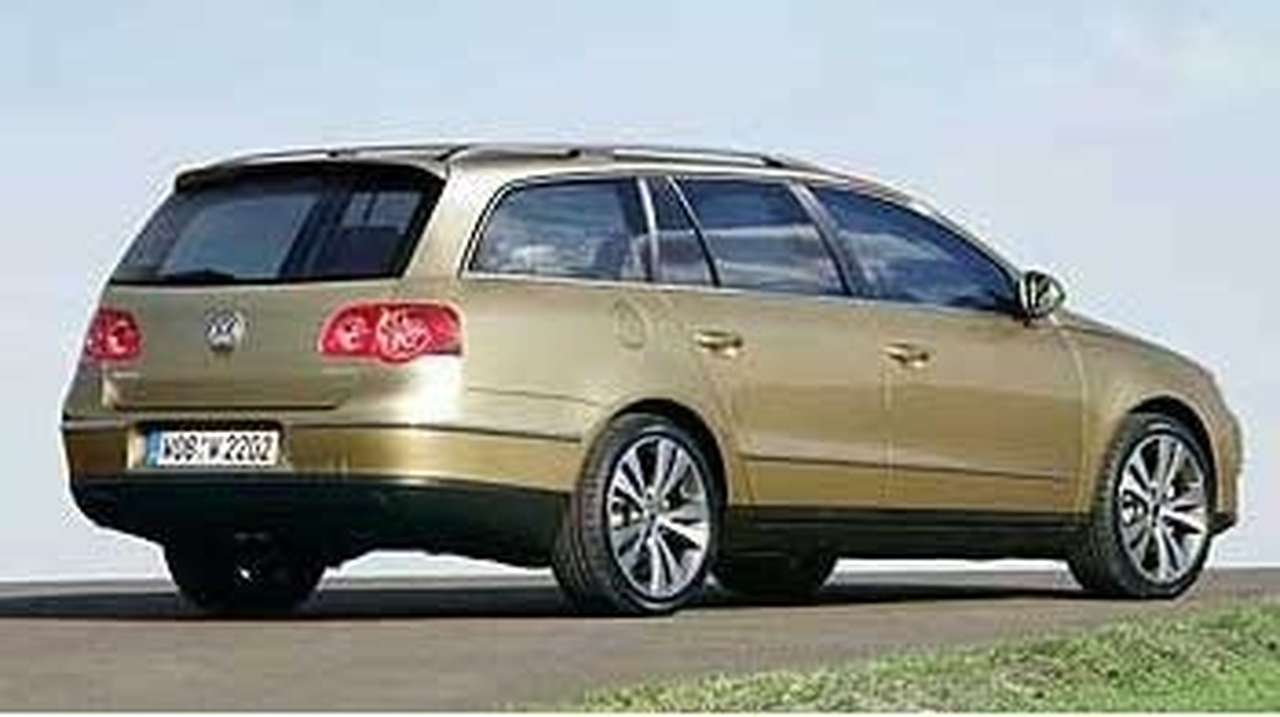 Первые снимки: новый универсал VW Passat