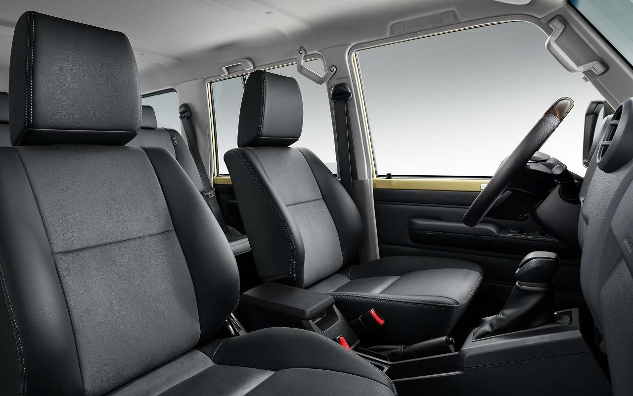Интерьер Toyota Land Cruiser 70