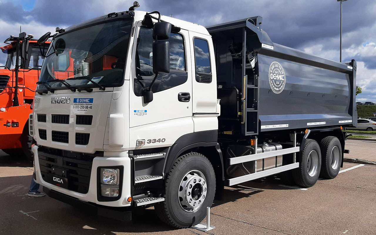 У Isuzu появился самосвал Giga