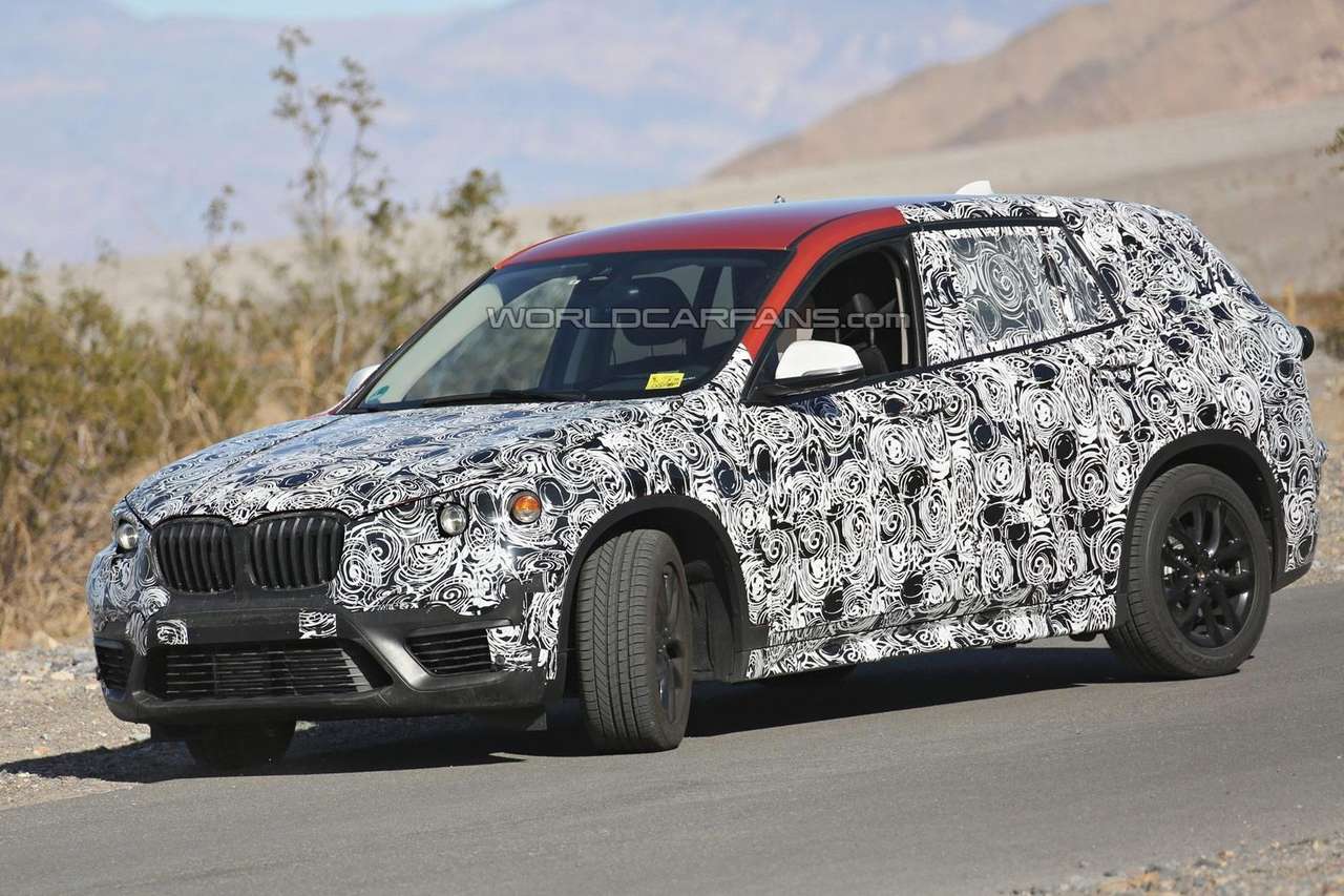 Новый кроссовер BMW X1 показал «лицо»