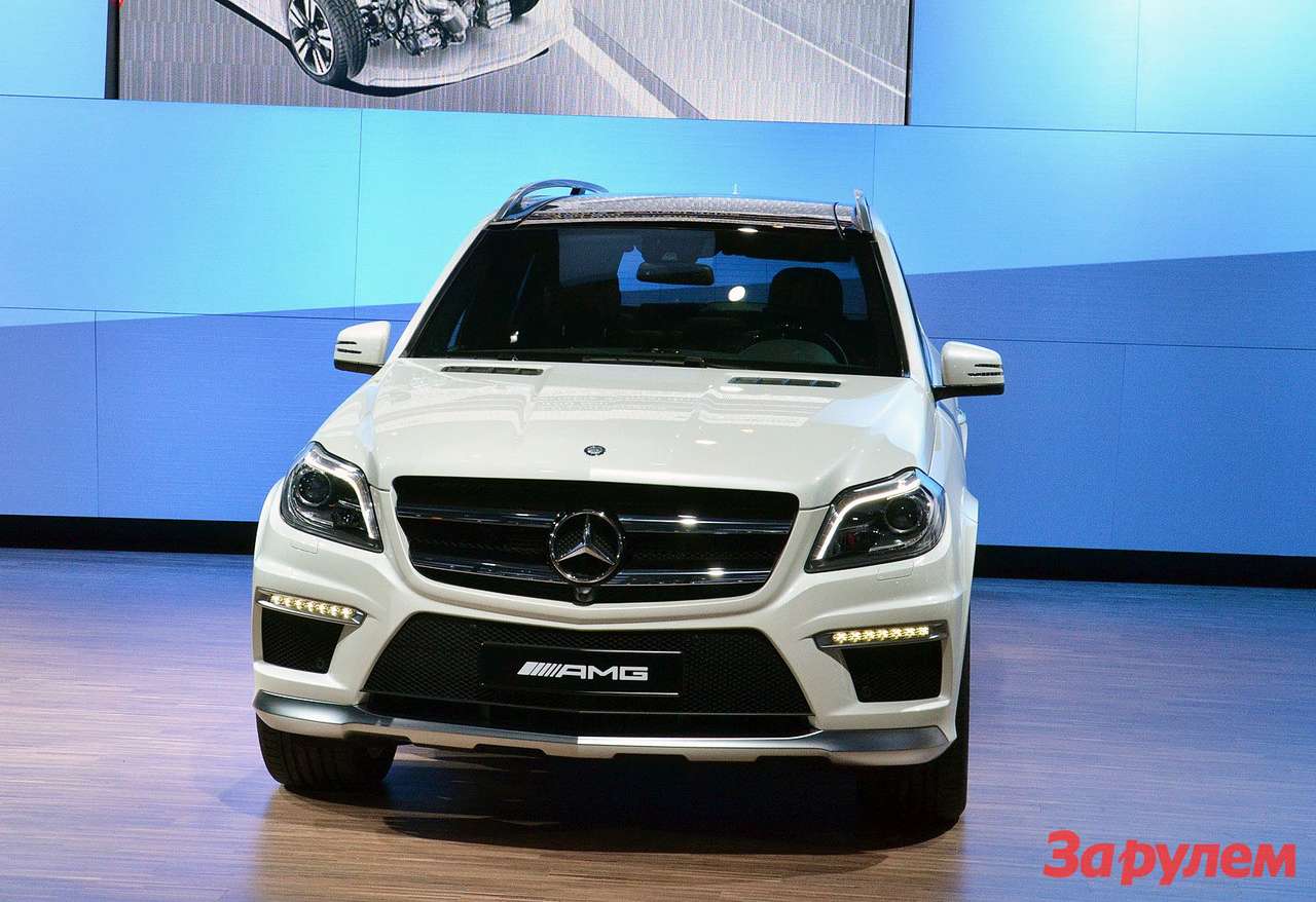 Первой мировой премьерой ММАС-2012 стал Mercedes GL 63 AMG