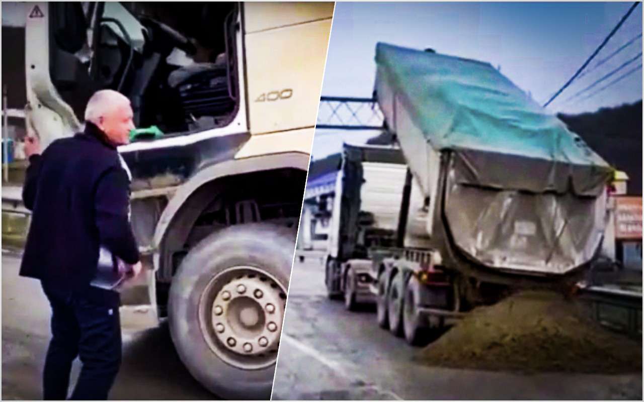 Что будет, если перегрузить самосвал? Смотрим ответ