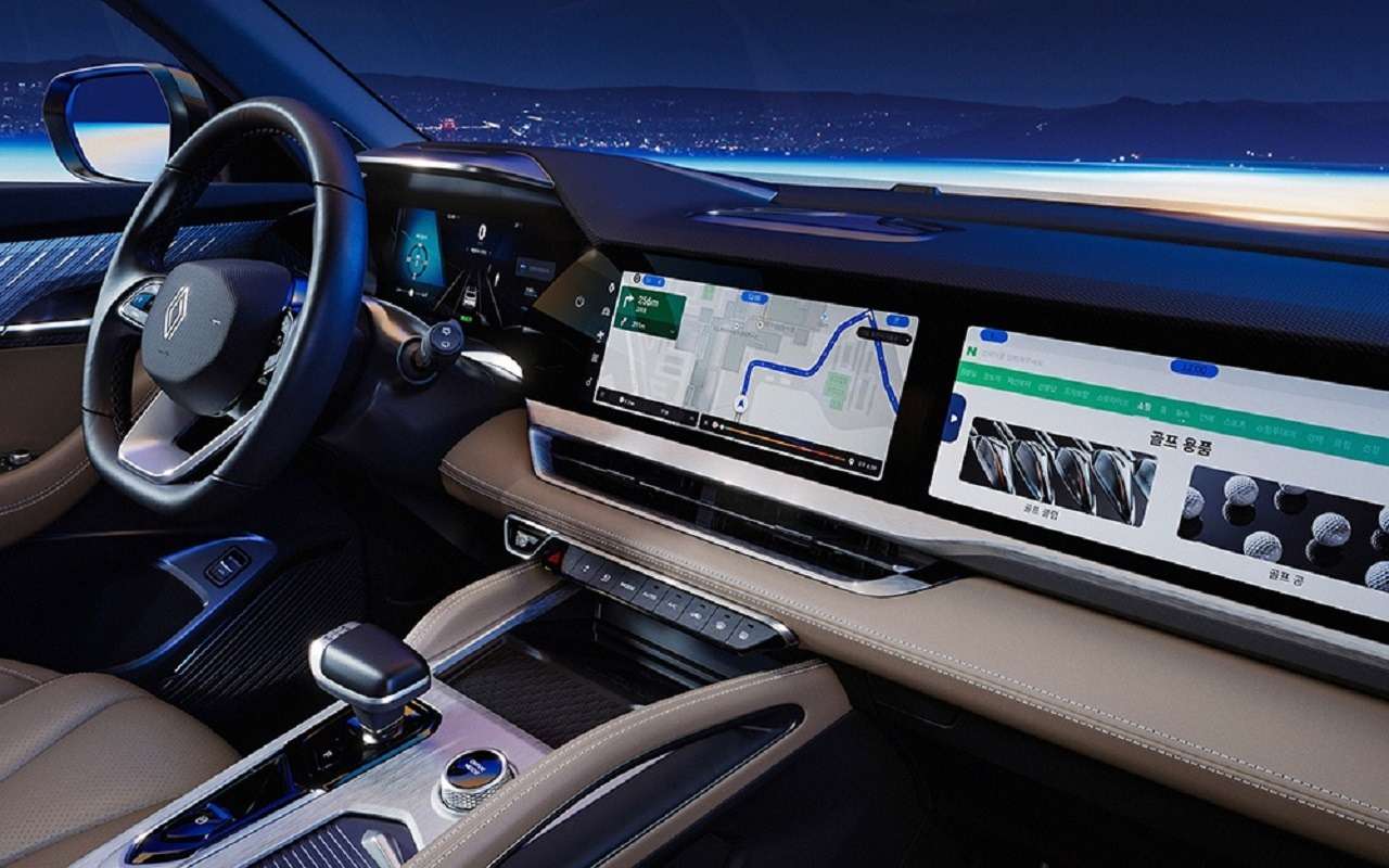 Интерьер Renault Grand Koleos