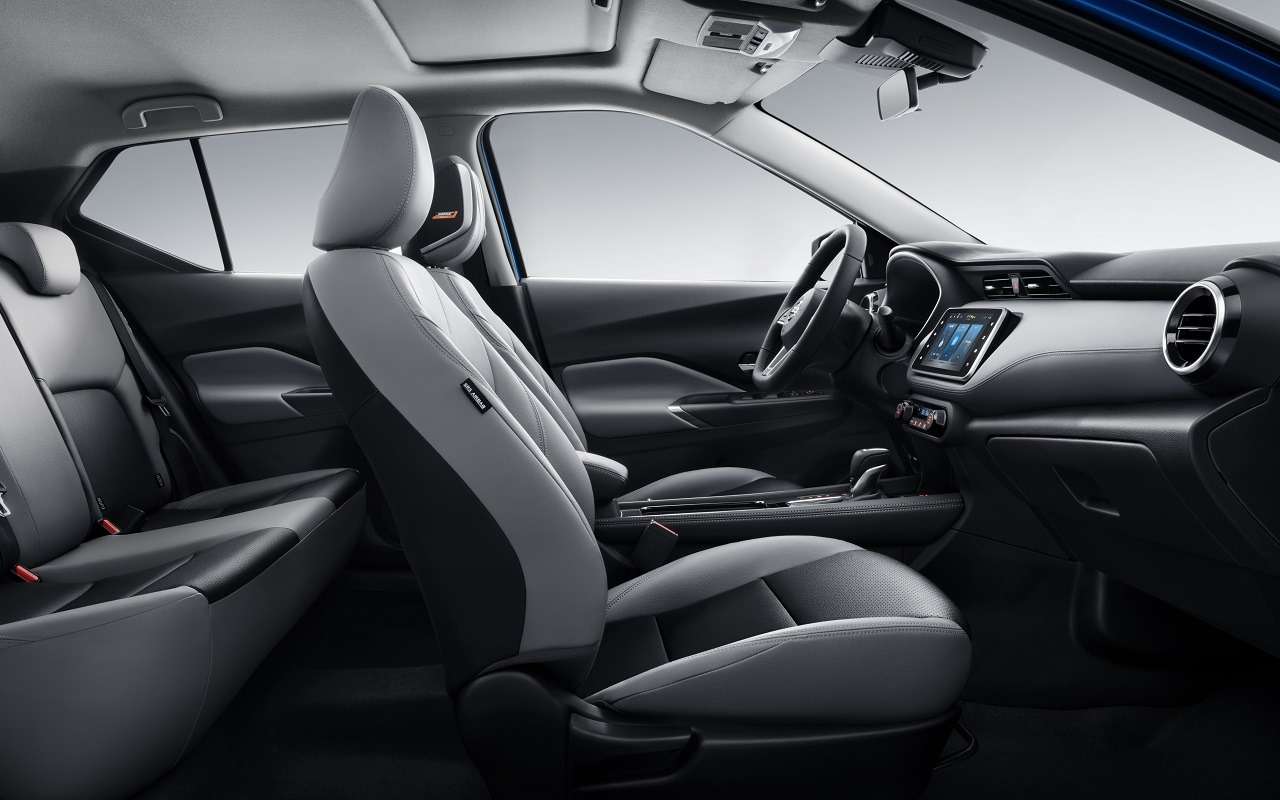 Интерьер Nissan Kicks первого поколения