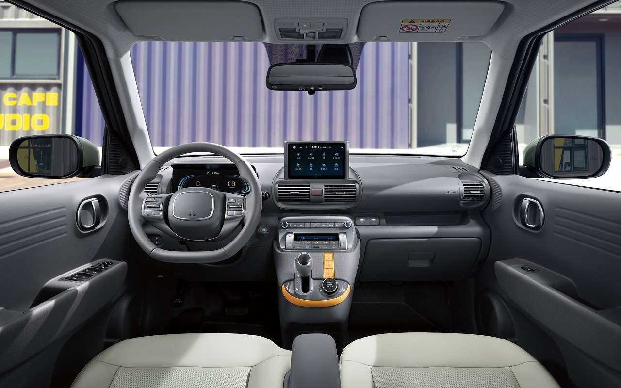 Интерьер Hyundai Casper