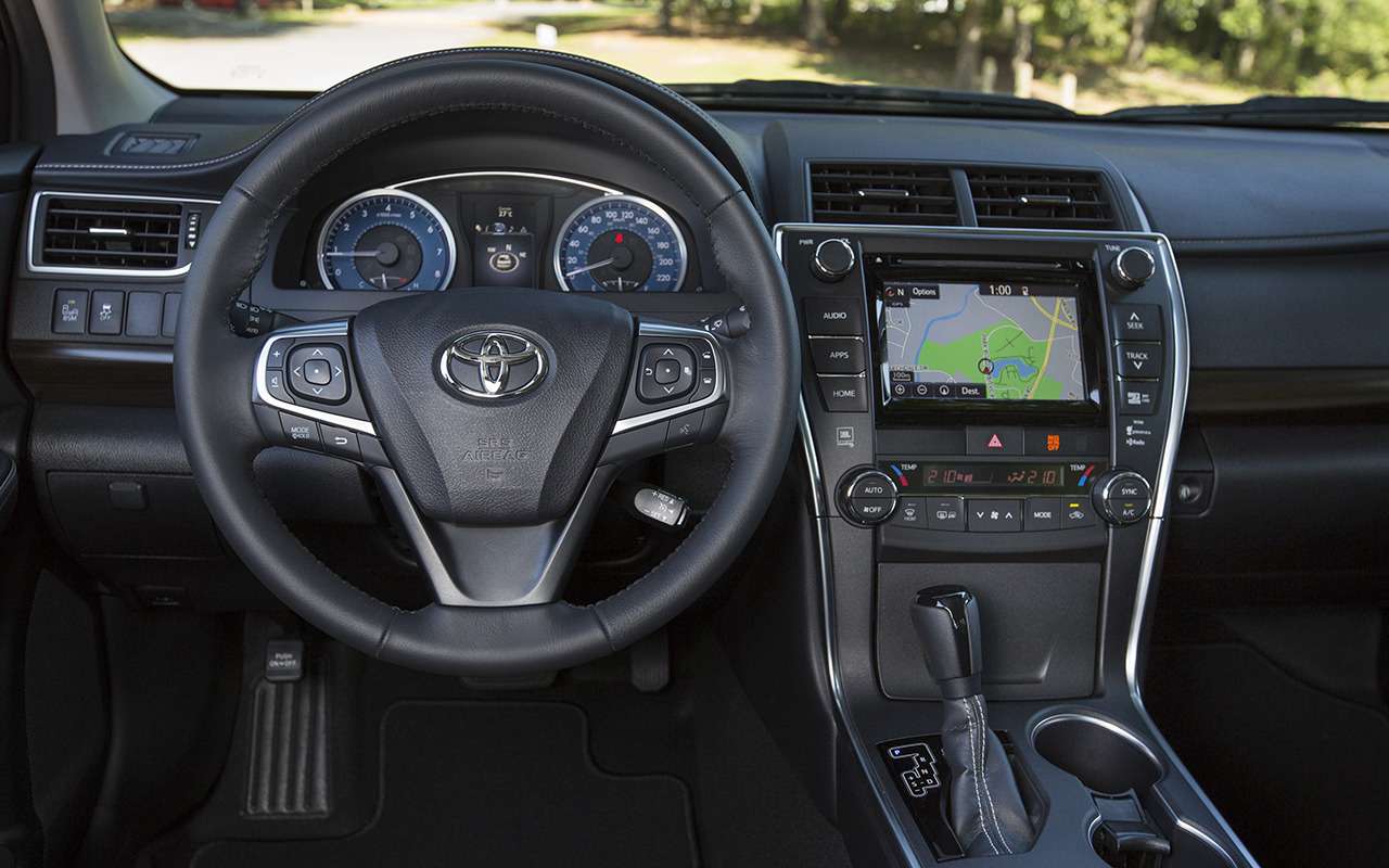 Интерьер Toyota Camry XV50