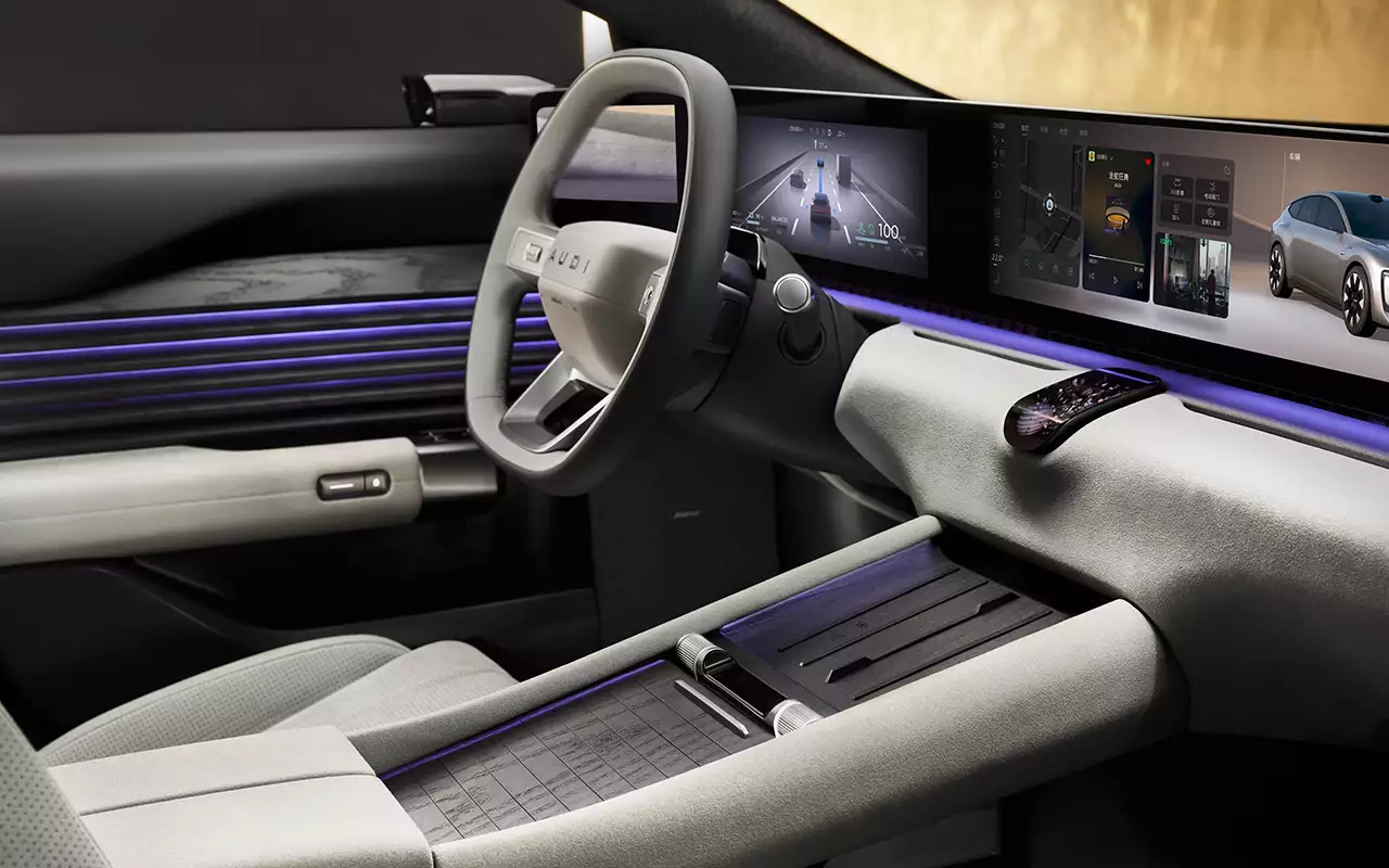 Интерьер Audi E5