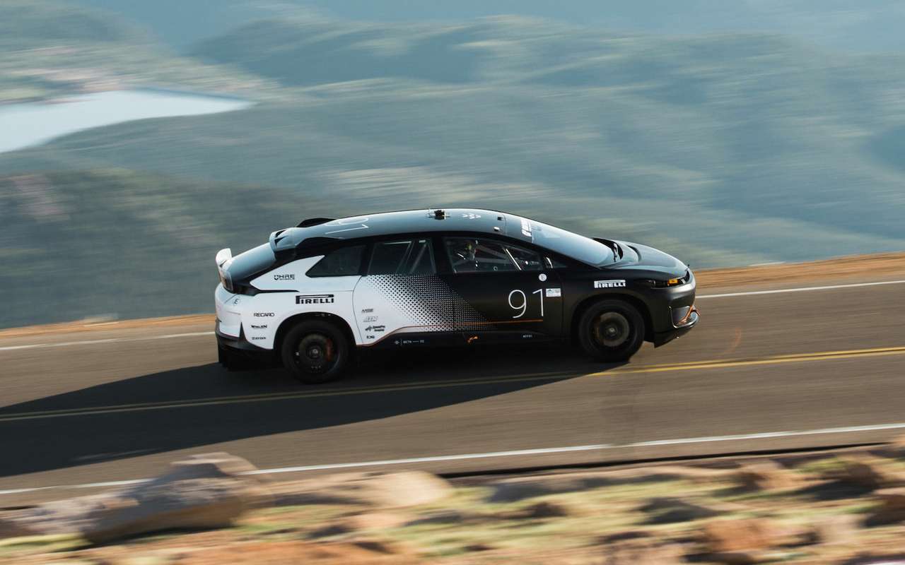 Поставлен новый рекорд по гонкам электромобилей на гору. Теперь Tesla вторая