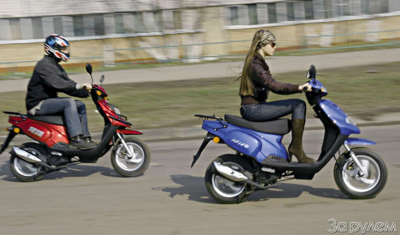 TGB 101r, 101s, скутеры, Тайвань