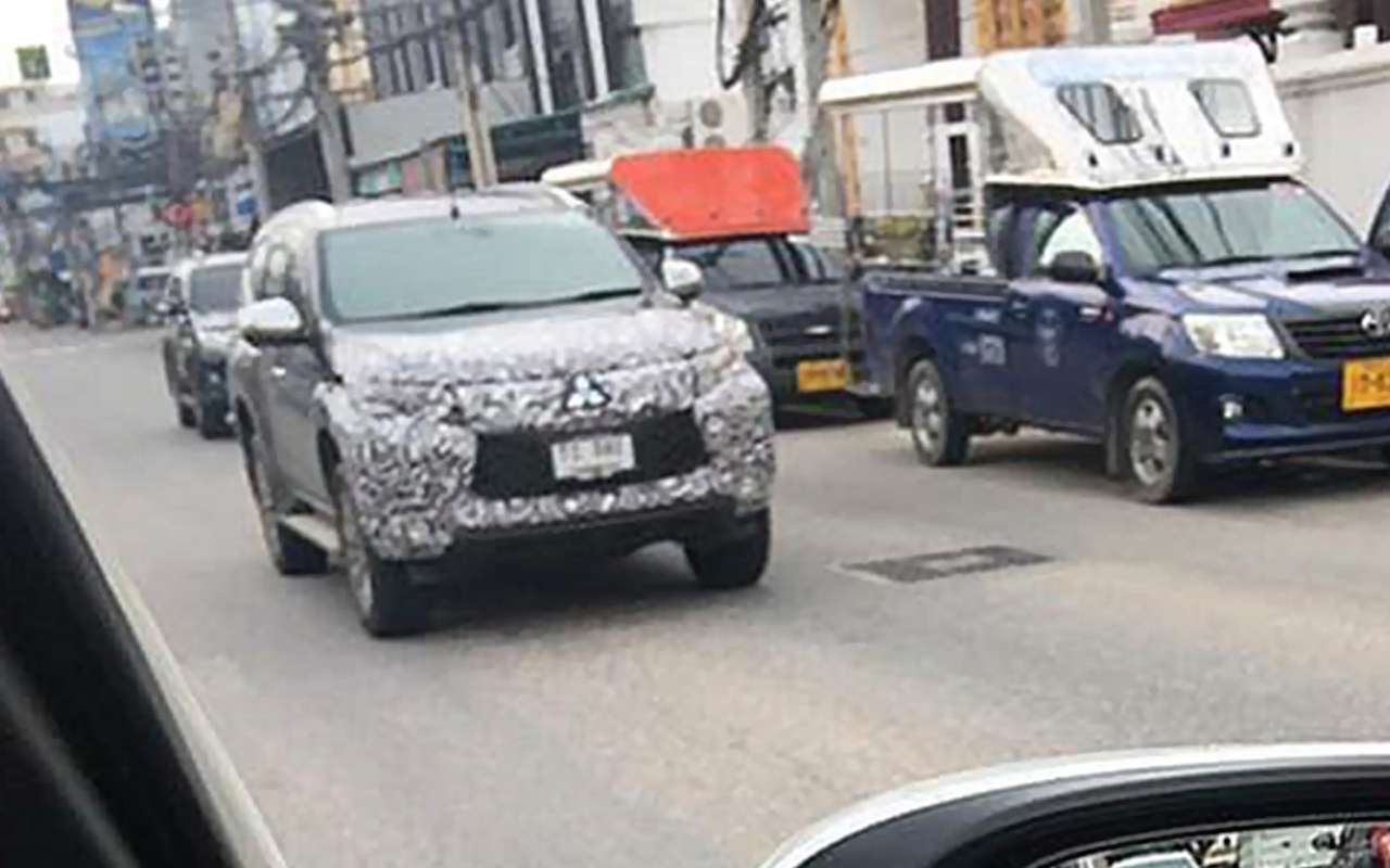 Обновленный Pajero Sport: первые фото