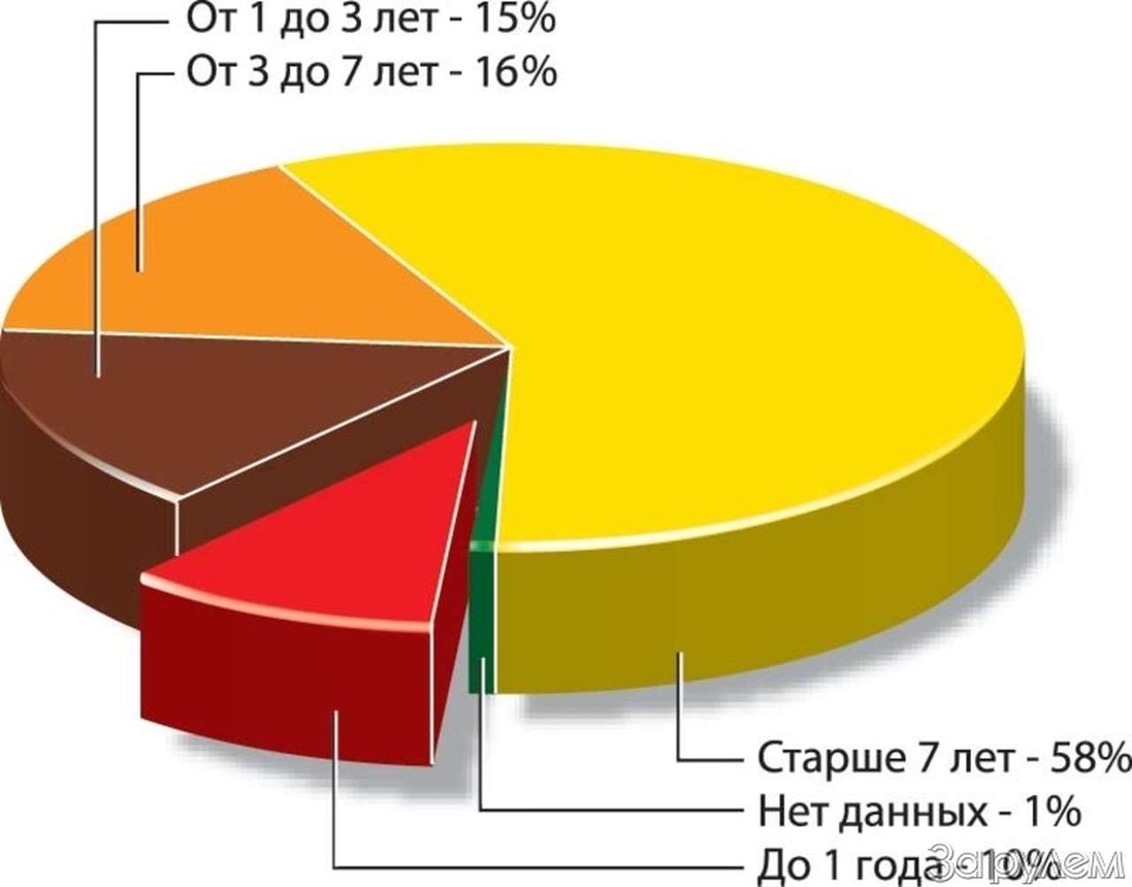 Структура автопарка Москвы. Дорогая моя столица.