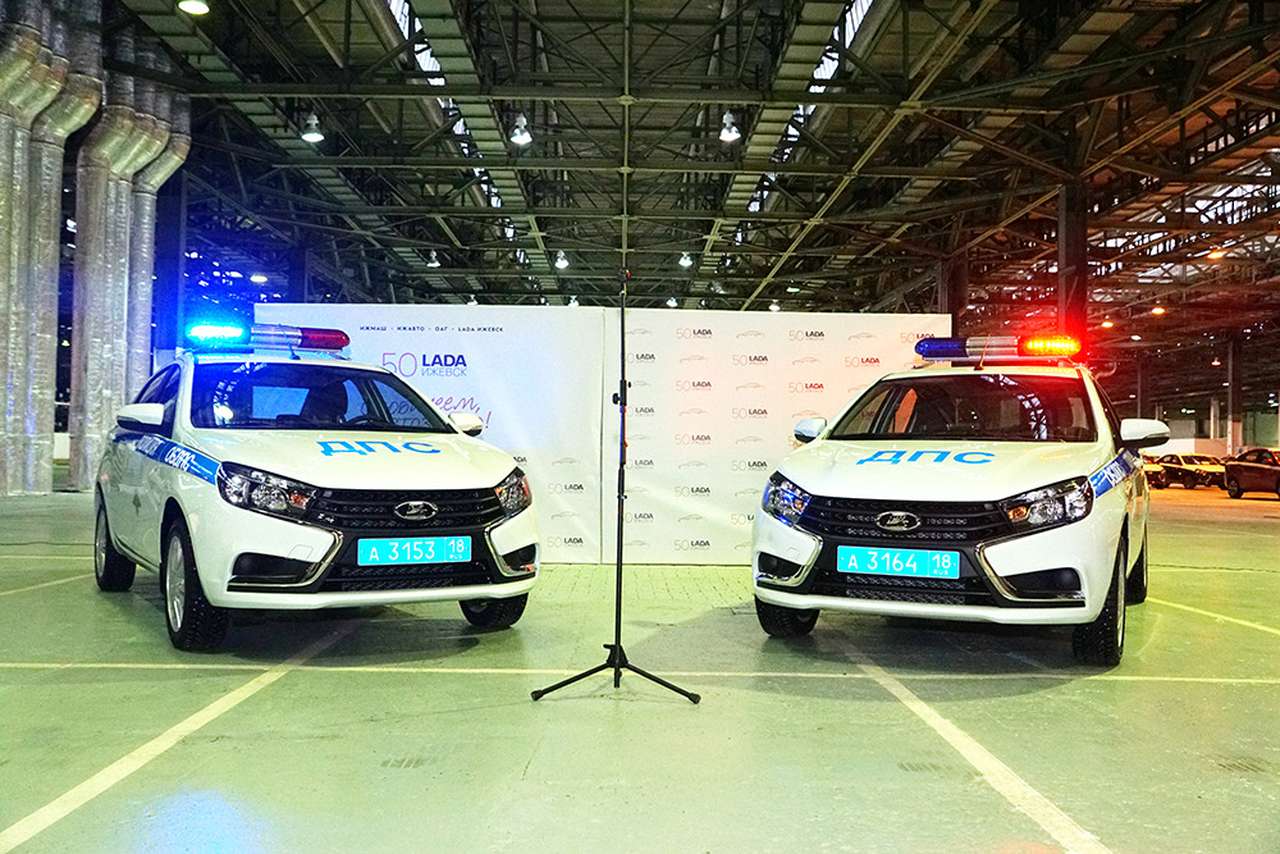 Lada Vesta подалась в патрульные