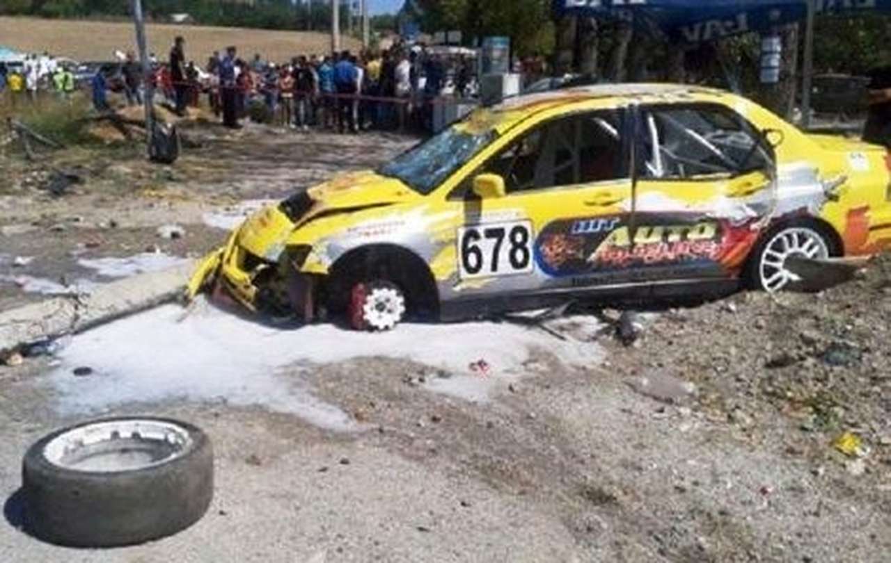 Катастрофа на ралли в Сербии