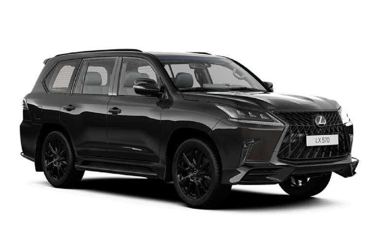 LX 570 Heritage Black Vision v8