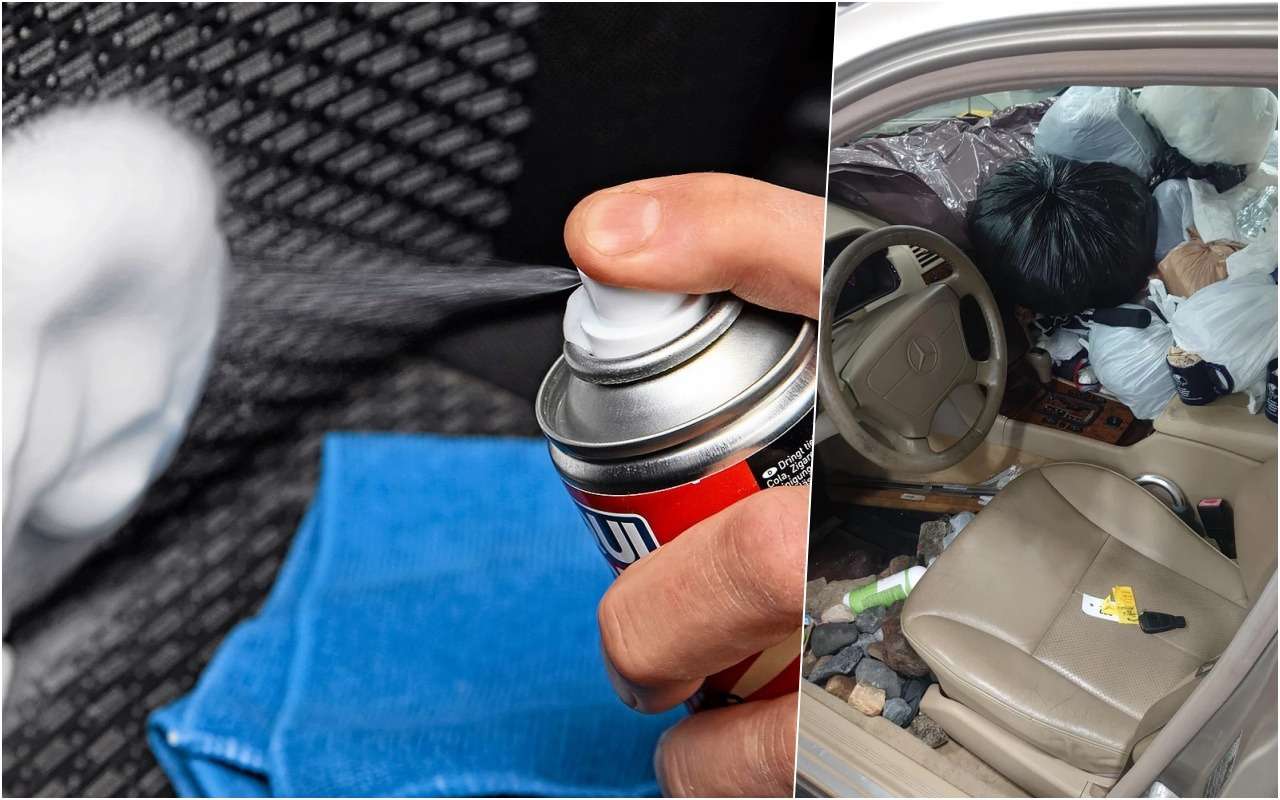 Как надо убираться в машине? Вот что показал опрос