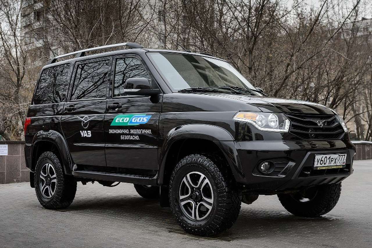 Минэнерго будет тестировать УАЗ Патриот на газовом топливе (Обновлено)