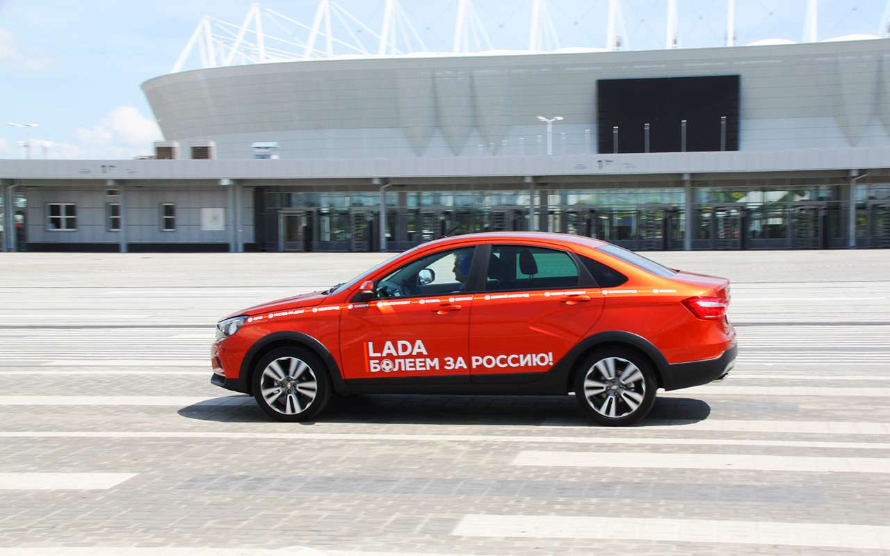 Lada Vesta Cross седан - новые подробности