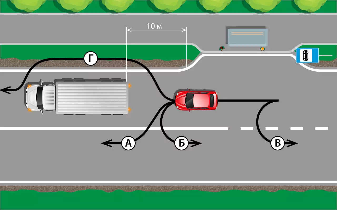 Ну и куда тут деваться - нарушаем ПДД (на самом деле - нет)!