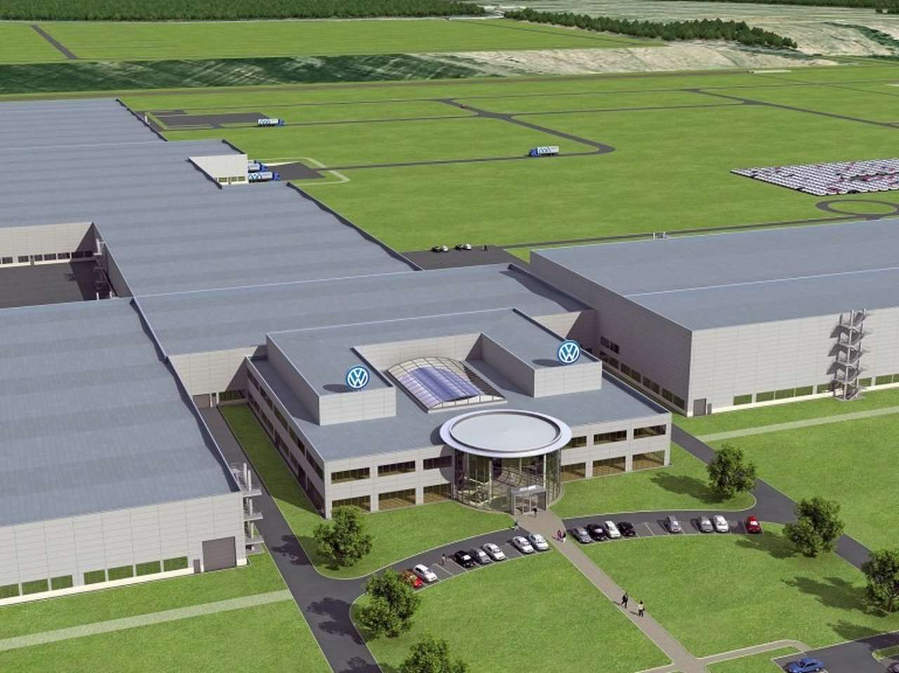 Завод Volkswagen в Калуге