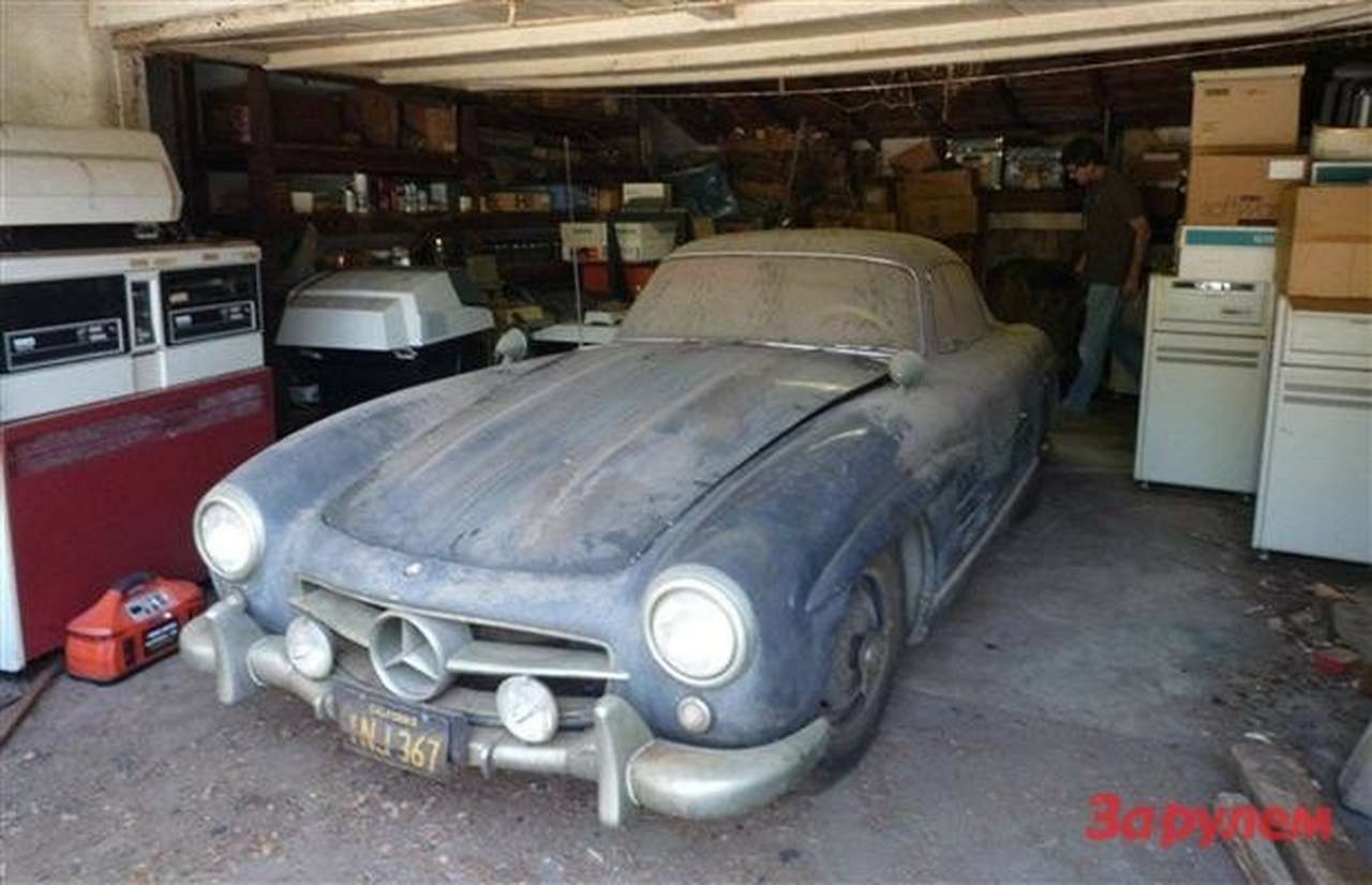 Уникальный Mercedes-Benz простоял в гараже 40 лет