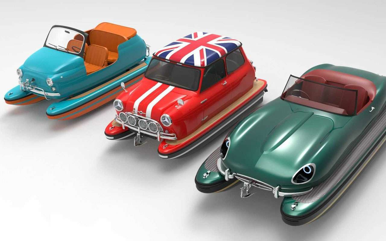 Новая идея для катеров — в виде автомобиля