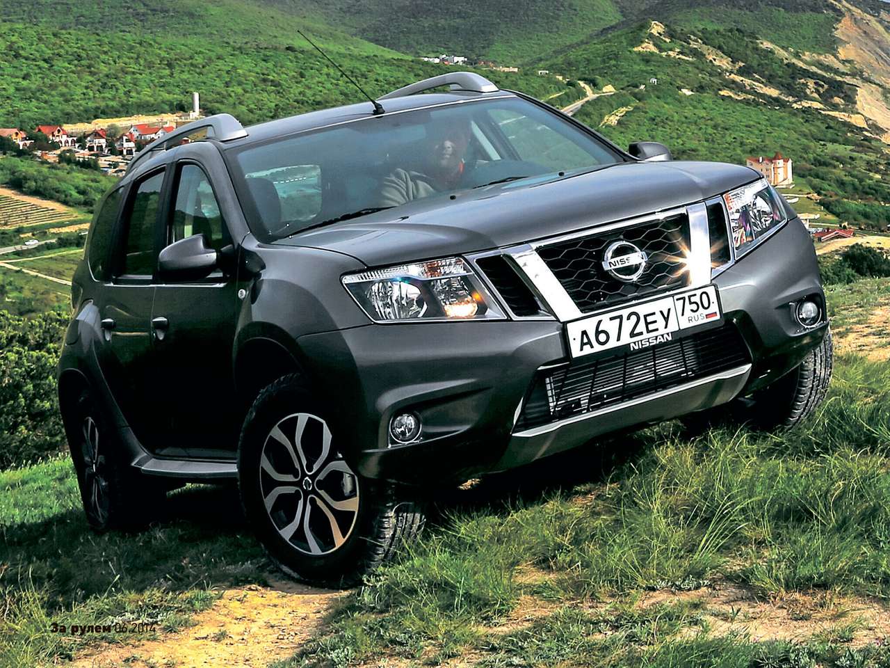 Nissan Terrano: один на переправе