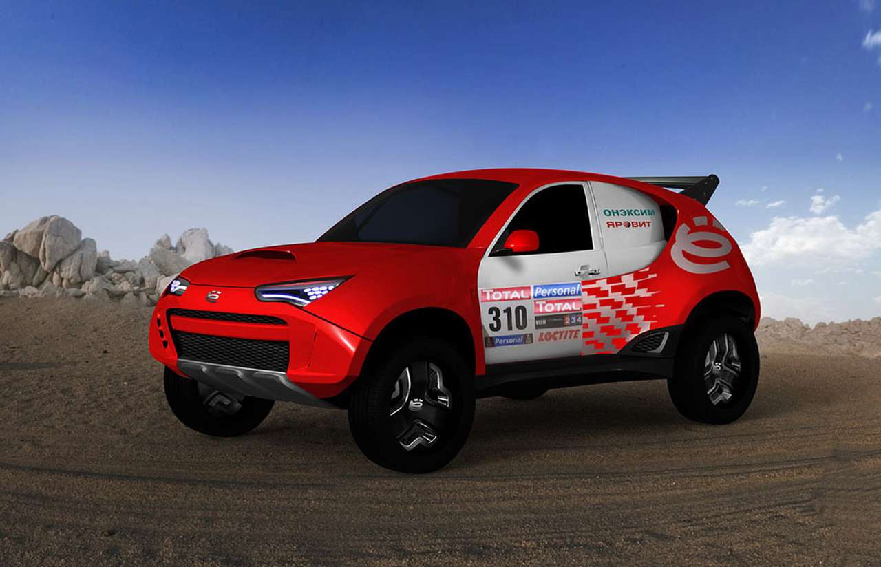 Раллийный «ё-мобиль» выступит на чемпионате России в Белгороде