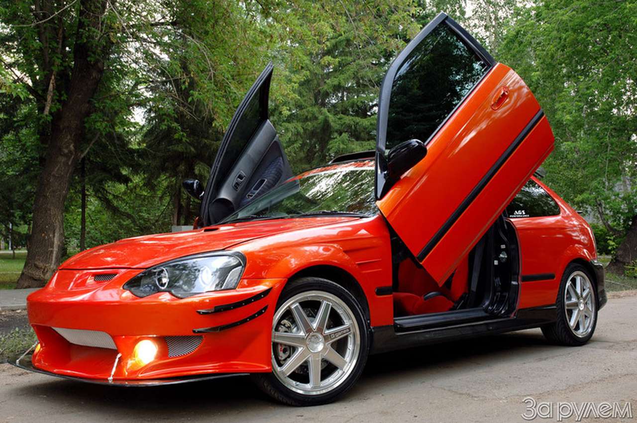 Тюнинг Honda Civic. Королева Омска