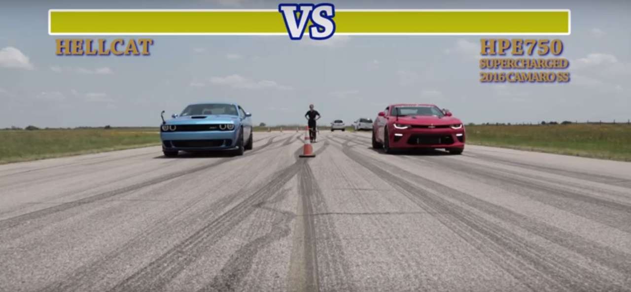 Демонические Dodge и Chevrolet выяснили отношения на «ринге»