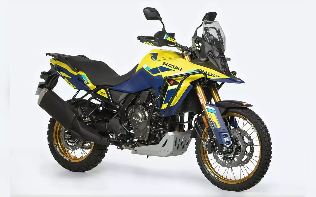 Новинка от Suzuki на дорогах Франции