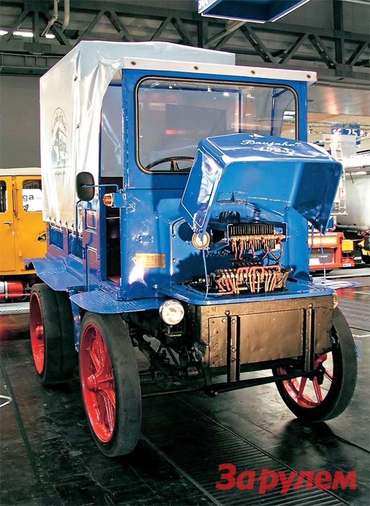 Грузовичок «Ганза-Ллойд» в двадцатые годы прошлого века бегал на свинцовых аккумуляторных батареях.