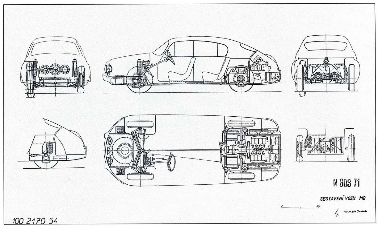 Компоновочные схемы легковых автомобилей