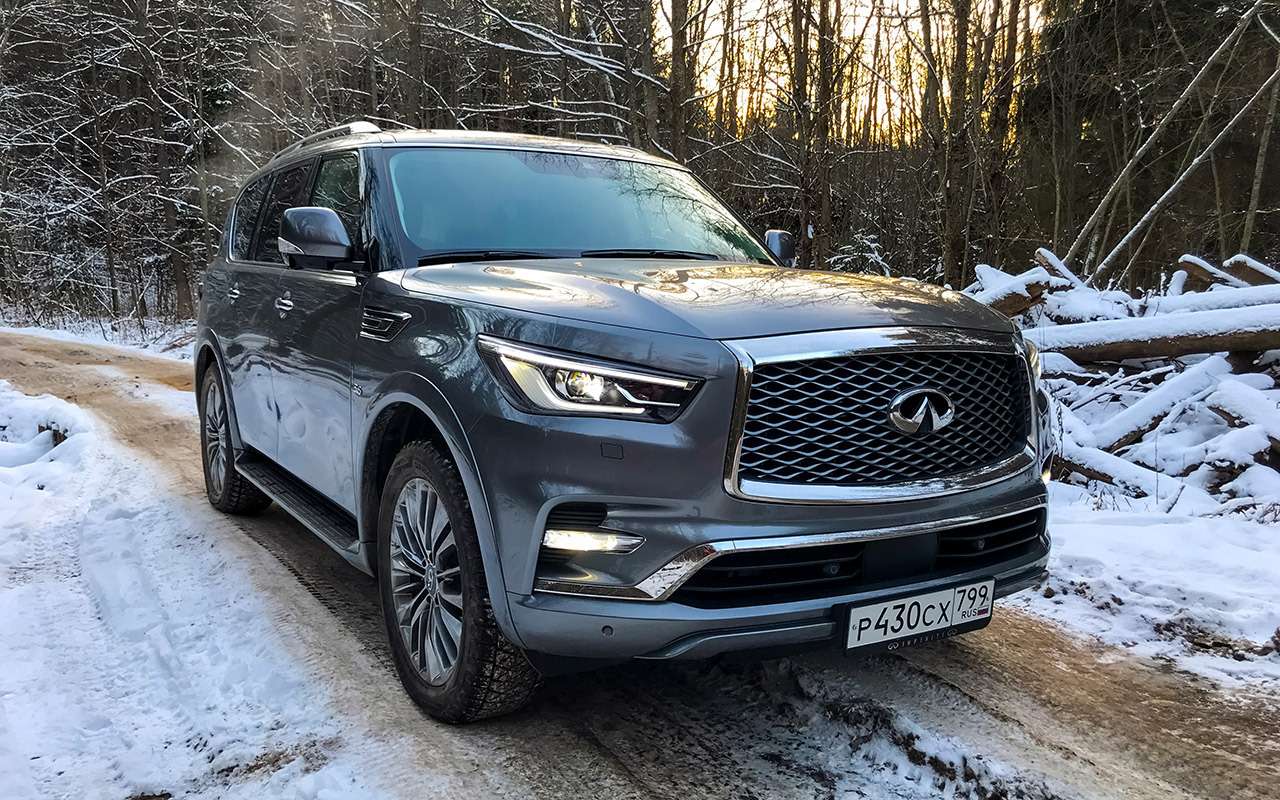 Infiniti QX80. Цена в России — от 5 890 000 ₽