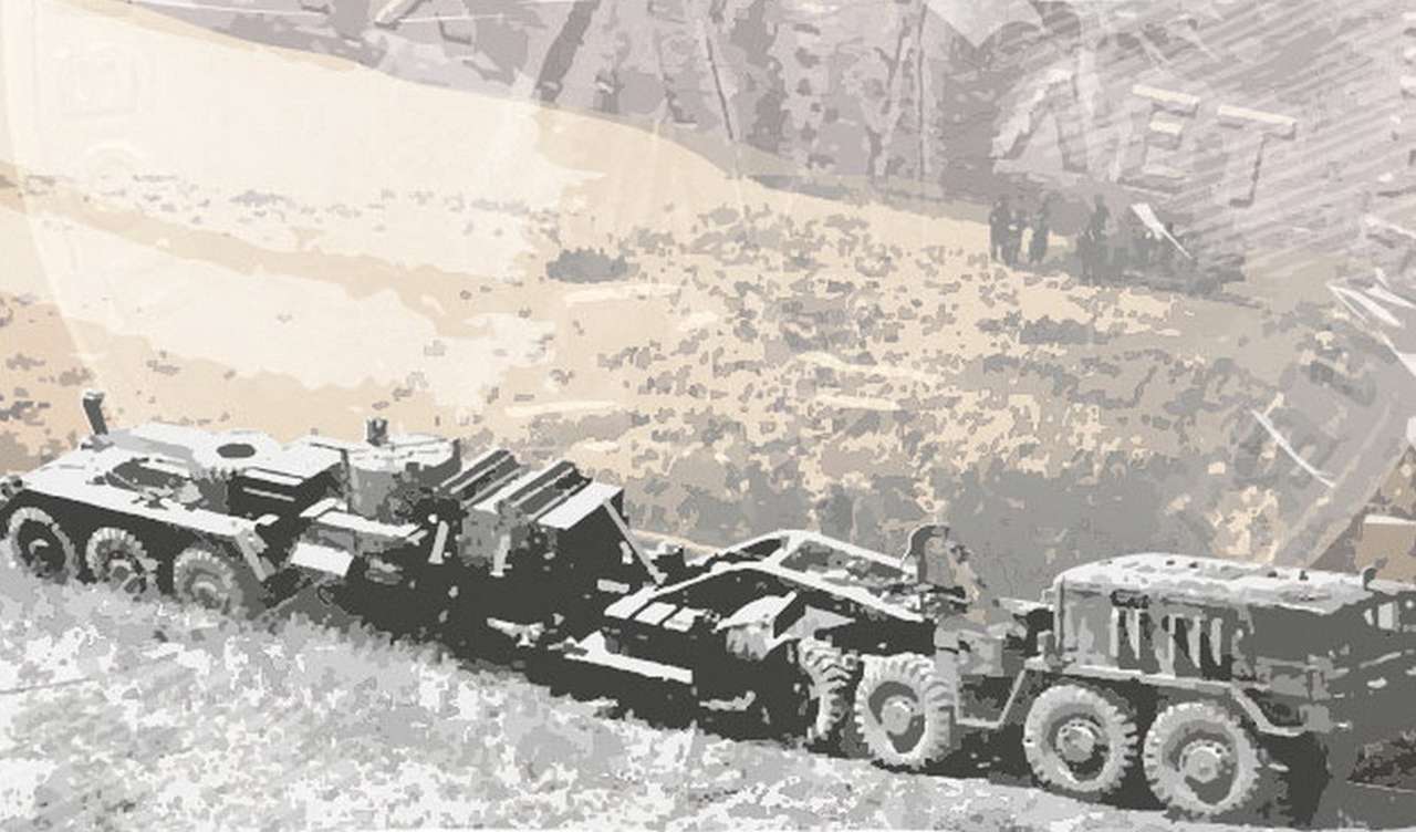 Автоэлектропоезд СО-7 с колесной формулой 14×14