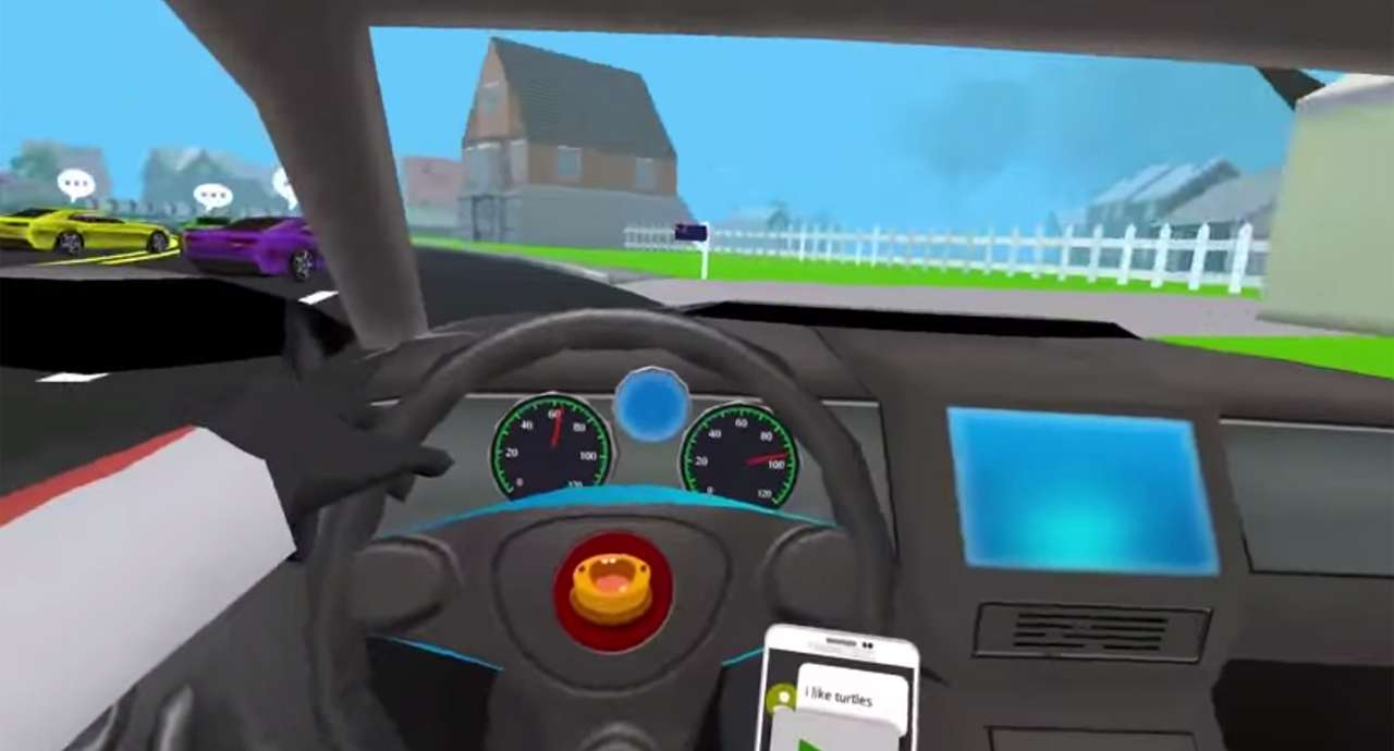 SMS за рулем не опасны? Проверь это в игре!